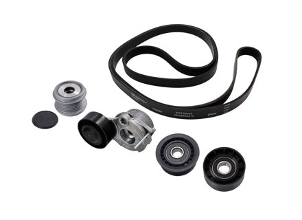 Kit de correa de transmisión y poleas. Porsche 95B.1 Macan Diesel - 958903137, 95510211801, 95510211921, 958903133, 94660395500/1