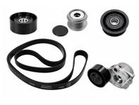 Drive Belt and Pulley Kit. Porsche 95B.1 Macan Diesel - 958903137, 95510211801, 95510211921, 958903133, 94660395500/1