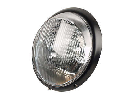 Faro, borde negro. Porsche 911 1969-86 (tipo sin nivelación) LHD COCHES - 91163111302, 911.631.113.02 - EP092822, 1695100200