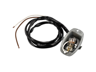 License / number plate light bulb holder. Porsche 356 B/C - 64463160100