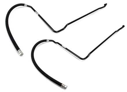 Oil pipe set of 2 (supply and return) front cooler to thermostat. Porsche 964 1989-94 - 96420713304, 96420713301, 96420713303, 96420713305, 96420713505 - 96420713304, 96420713301, 96420713303, 96420713305
